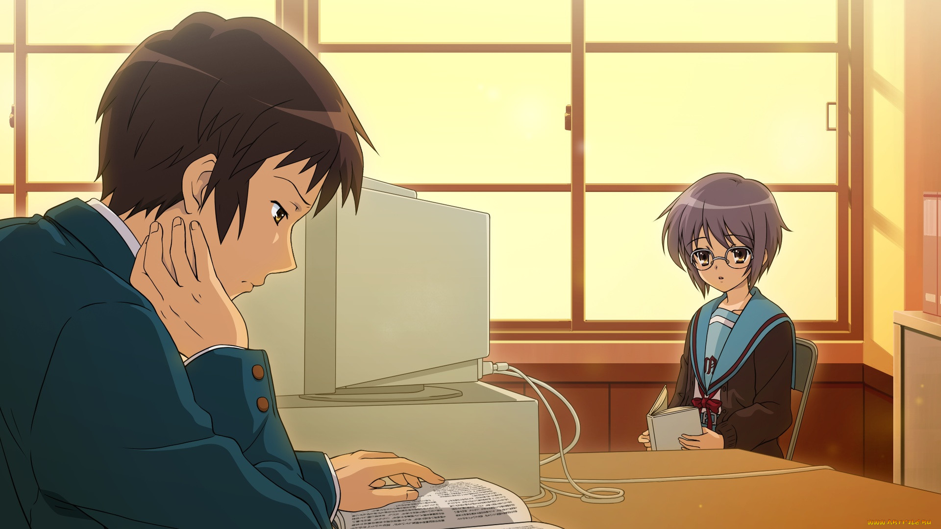 , the melancholy of haruhi suzumiya, , , , nagato, yuki, kyon